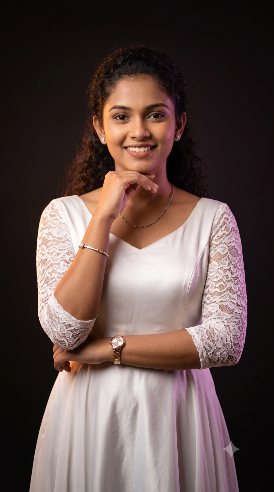 Luxury Women Portrait Studio Shot
