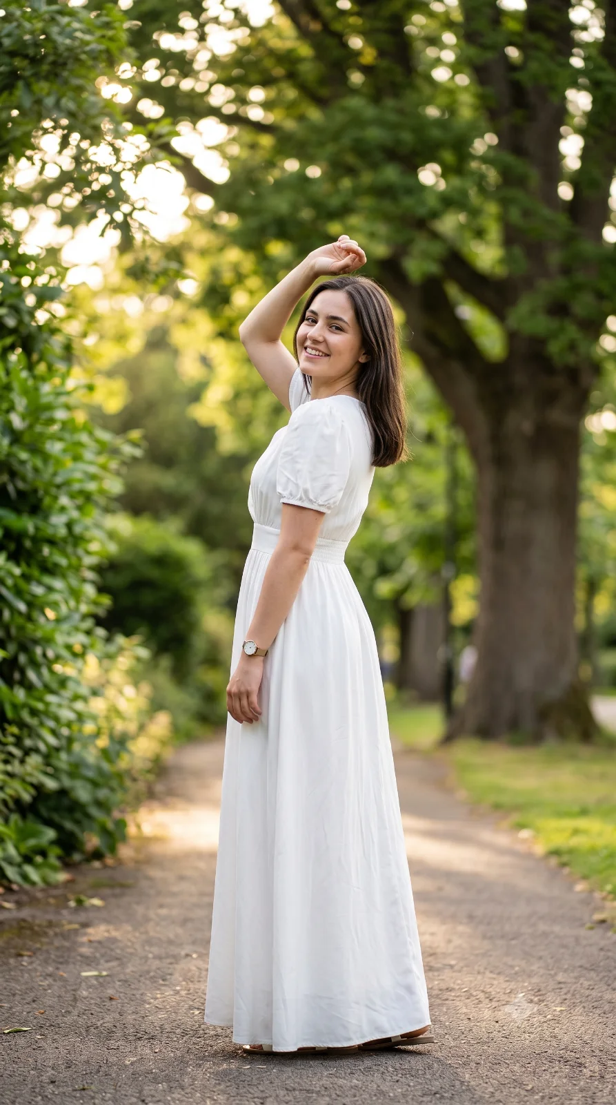 Elegant UK Woman Portrait Generation