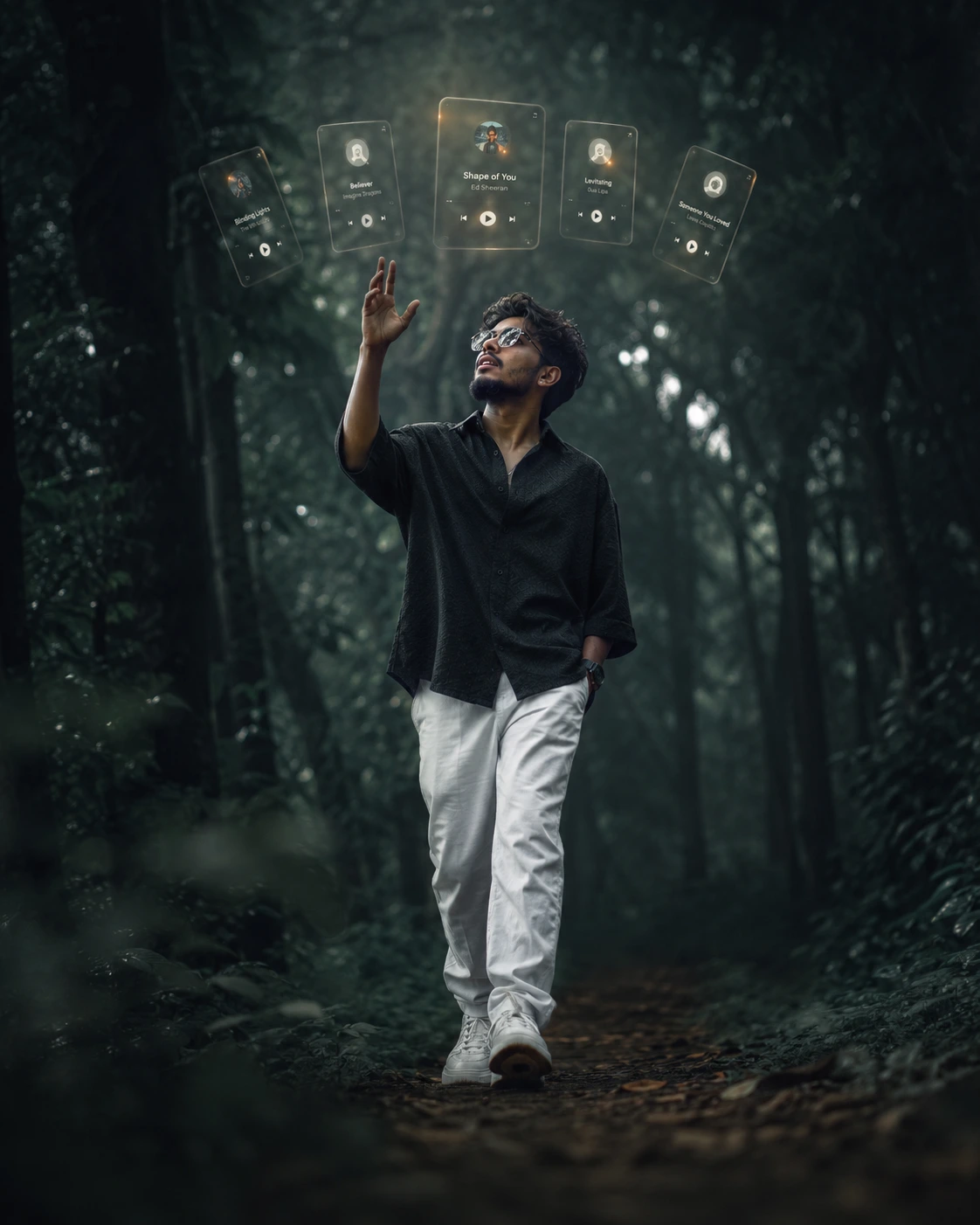 Mystical tunes in the forest