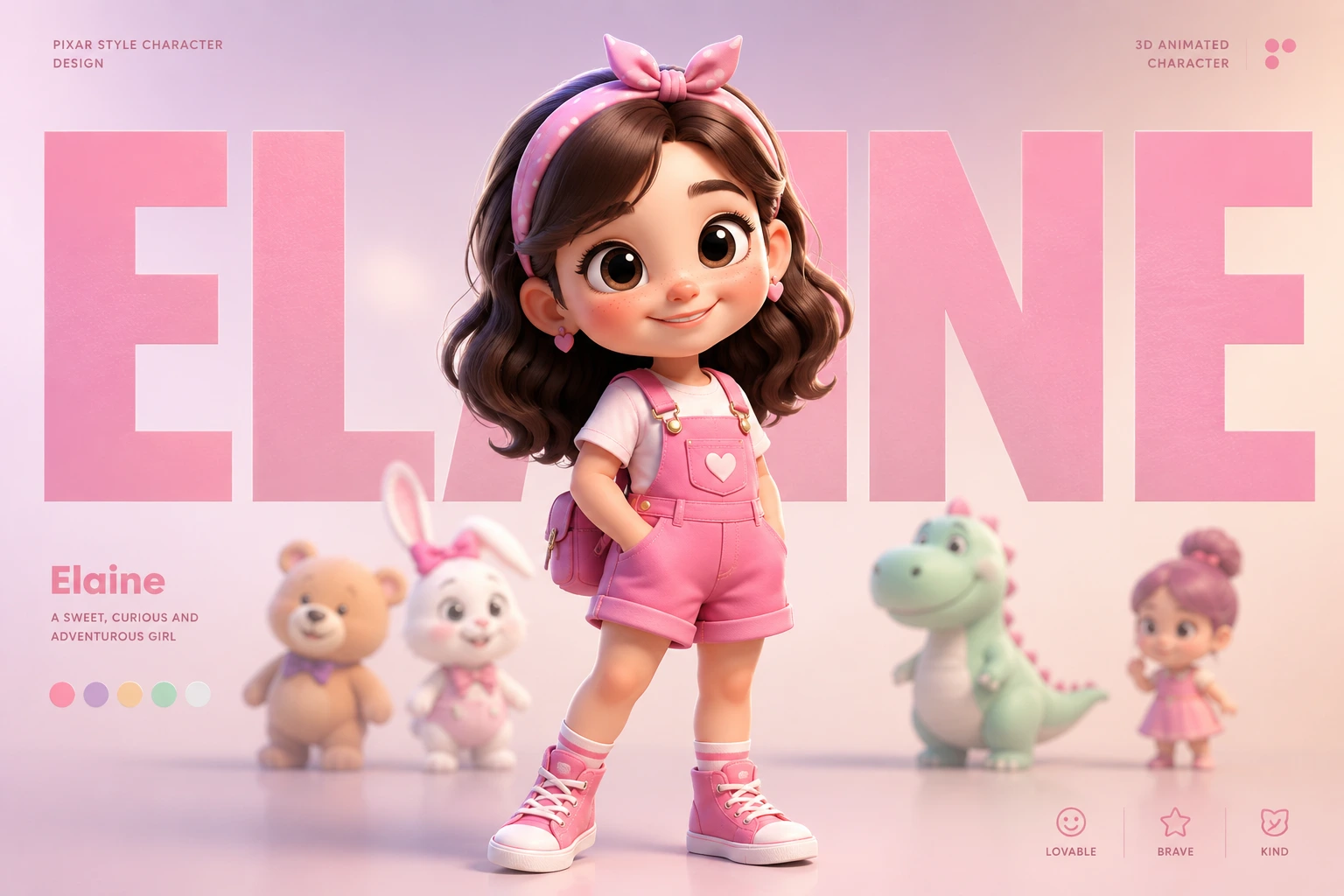 Elaine: a sweet, curious girl