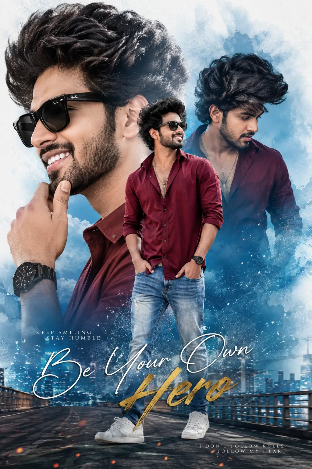 South Indian Hero Poster