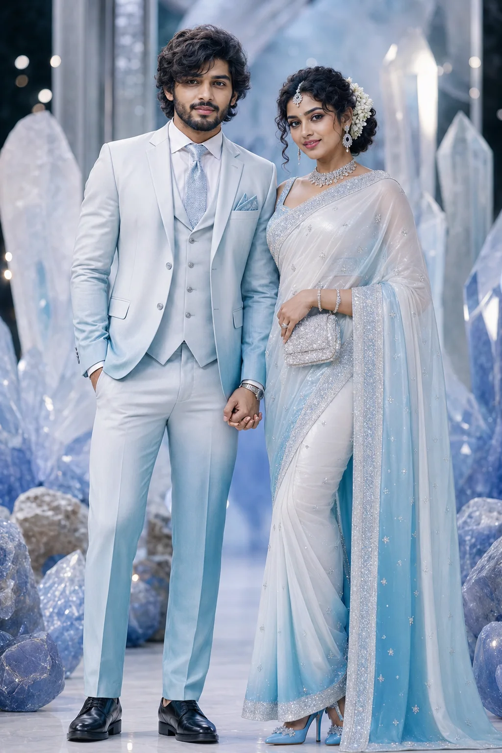 Luxury couple portrait