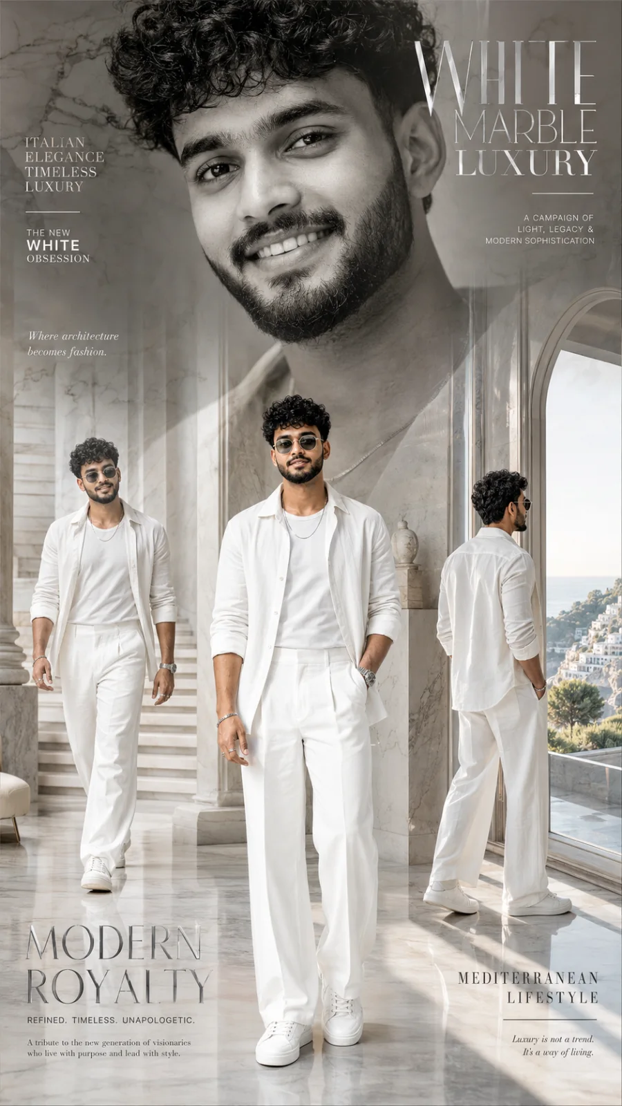 Marble Luxury Fashion Campaign