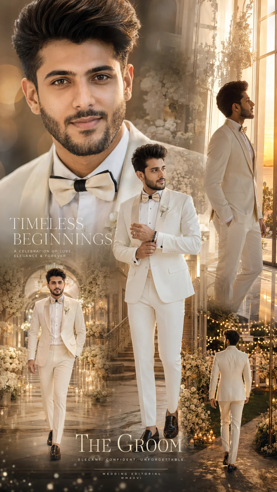 Luxury Wedding Suit Campaign