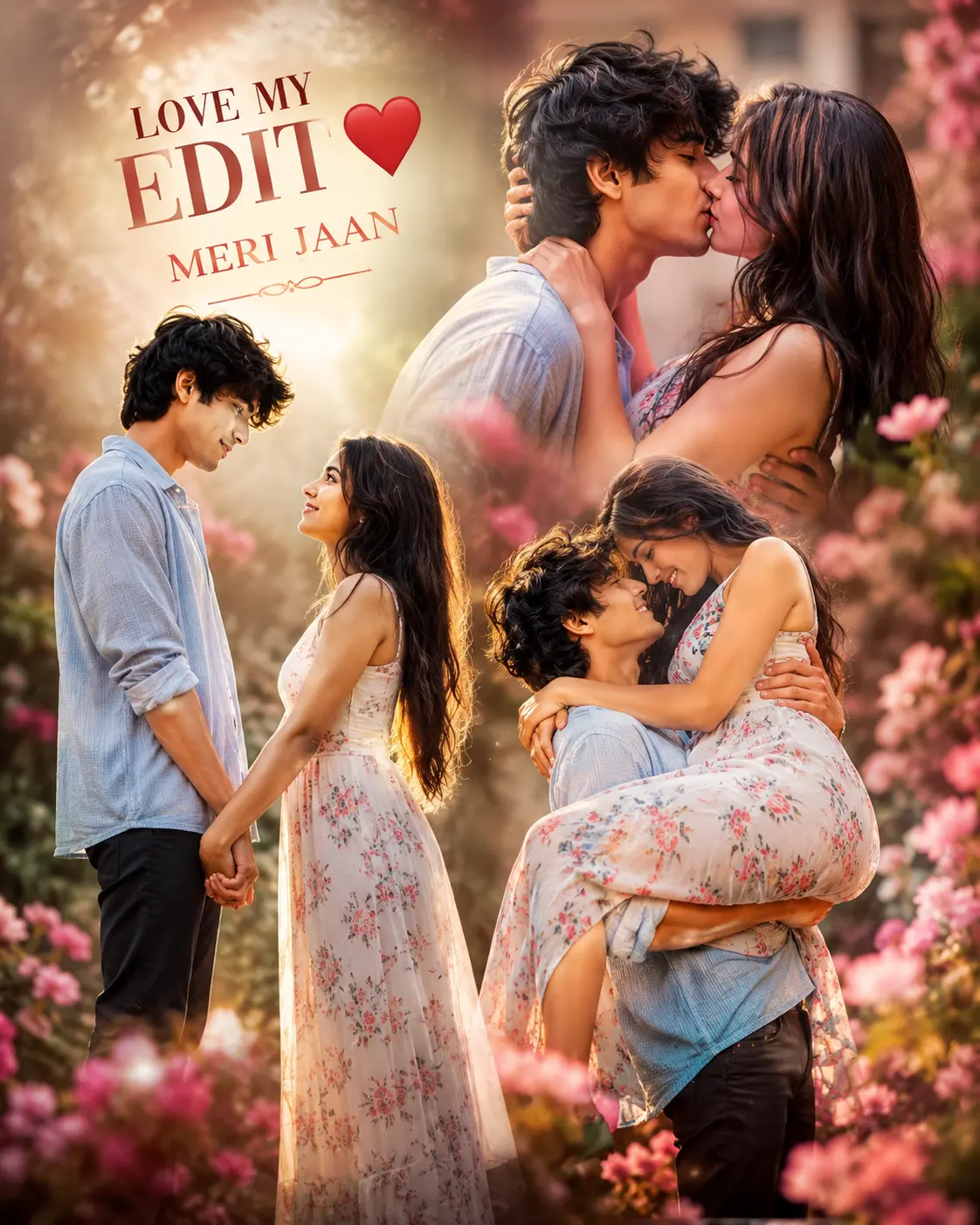 Romantic Love Edit in Bloom