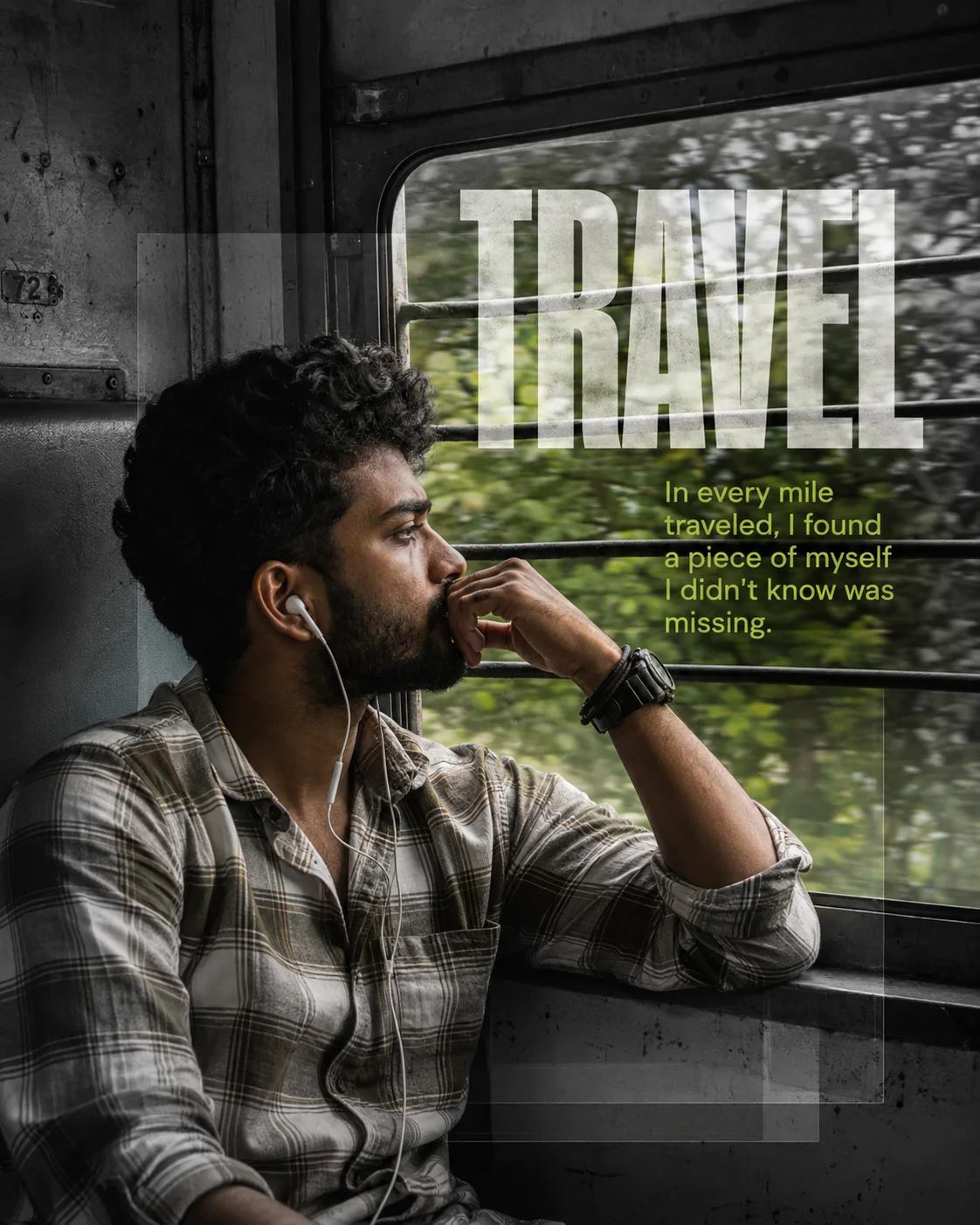 Cinematic travel portrait request