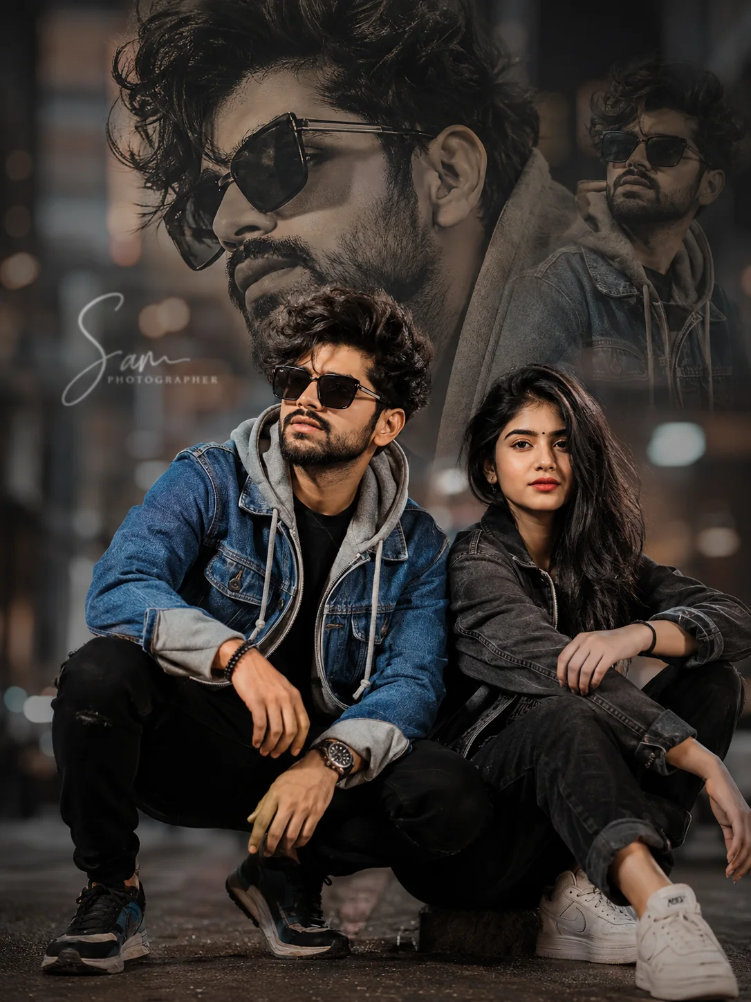 Cinematic Street Style Portrait
