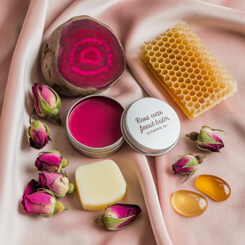 Rose & Beetroot Tinted Lip Balm 2
