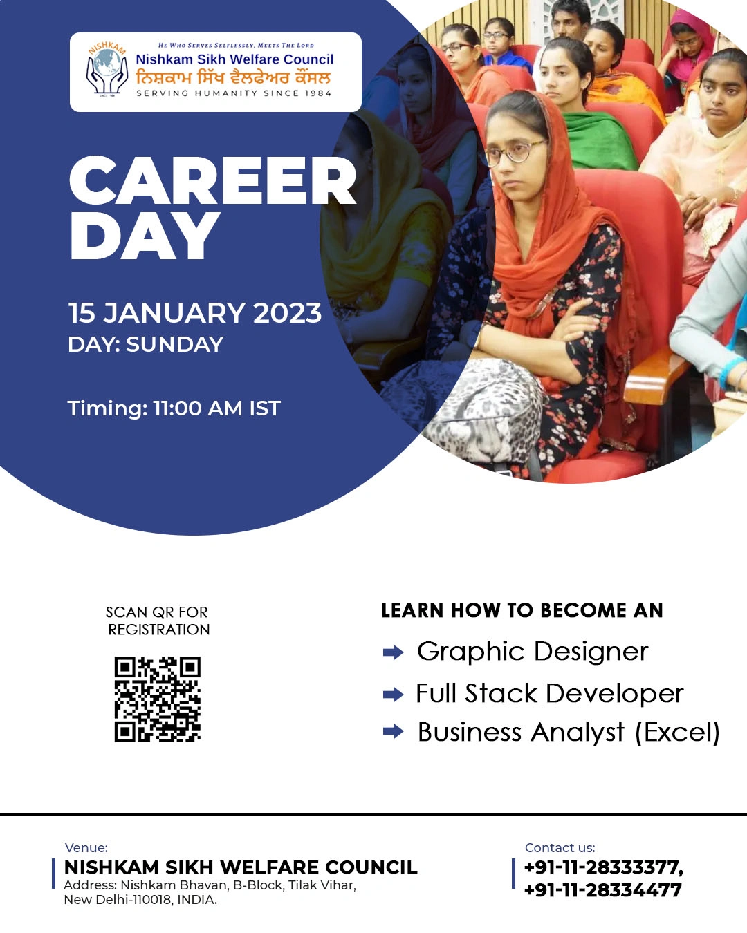Career Day at Nishkam Sikh Welfare Council