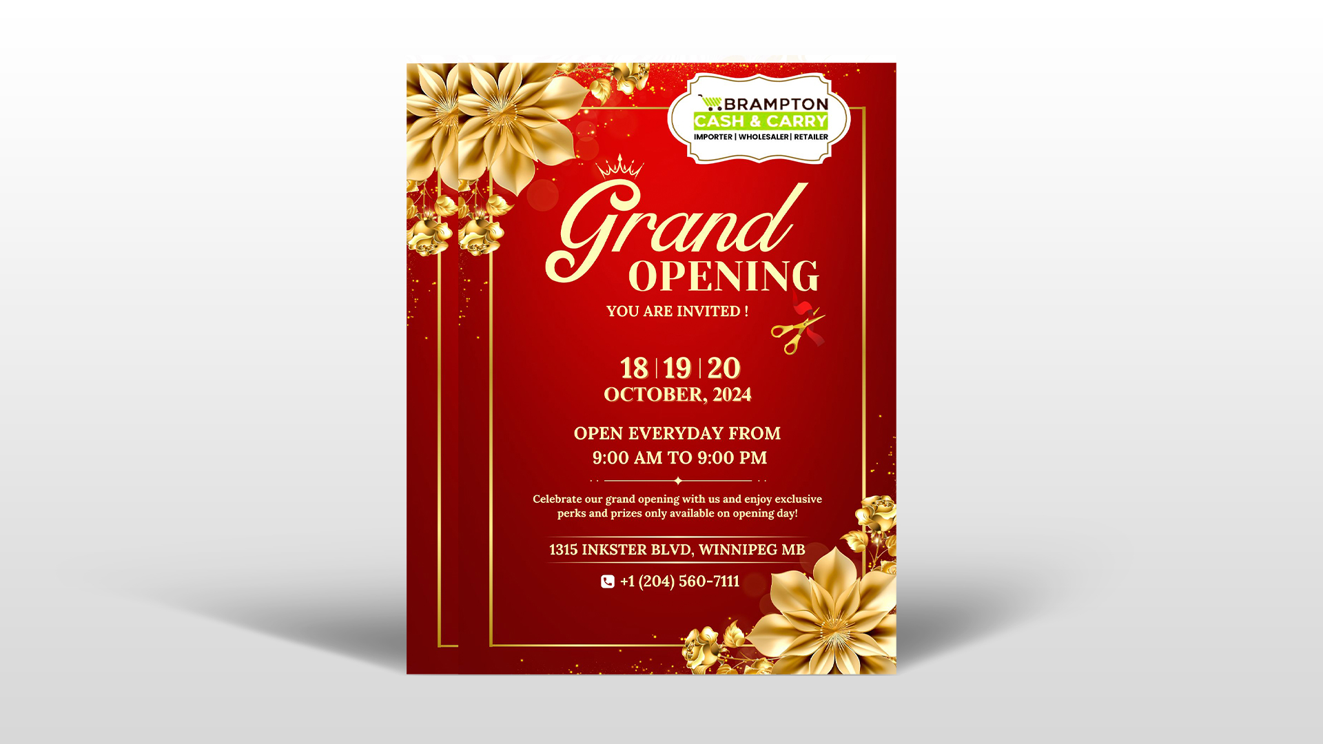 Grand Opening Flyer