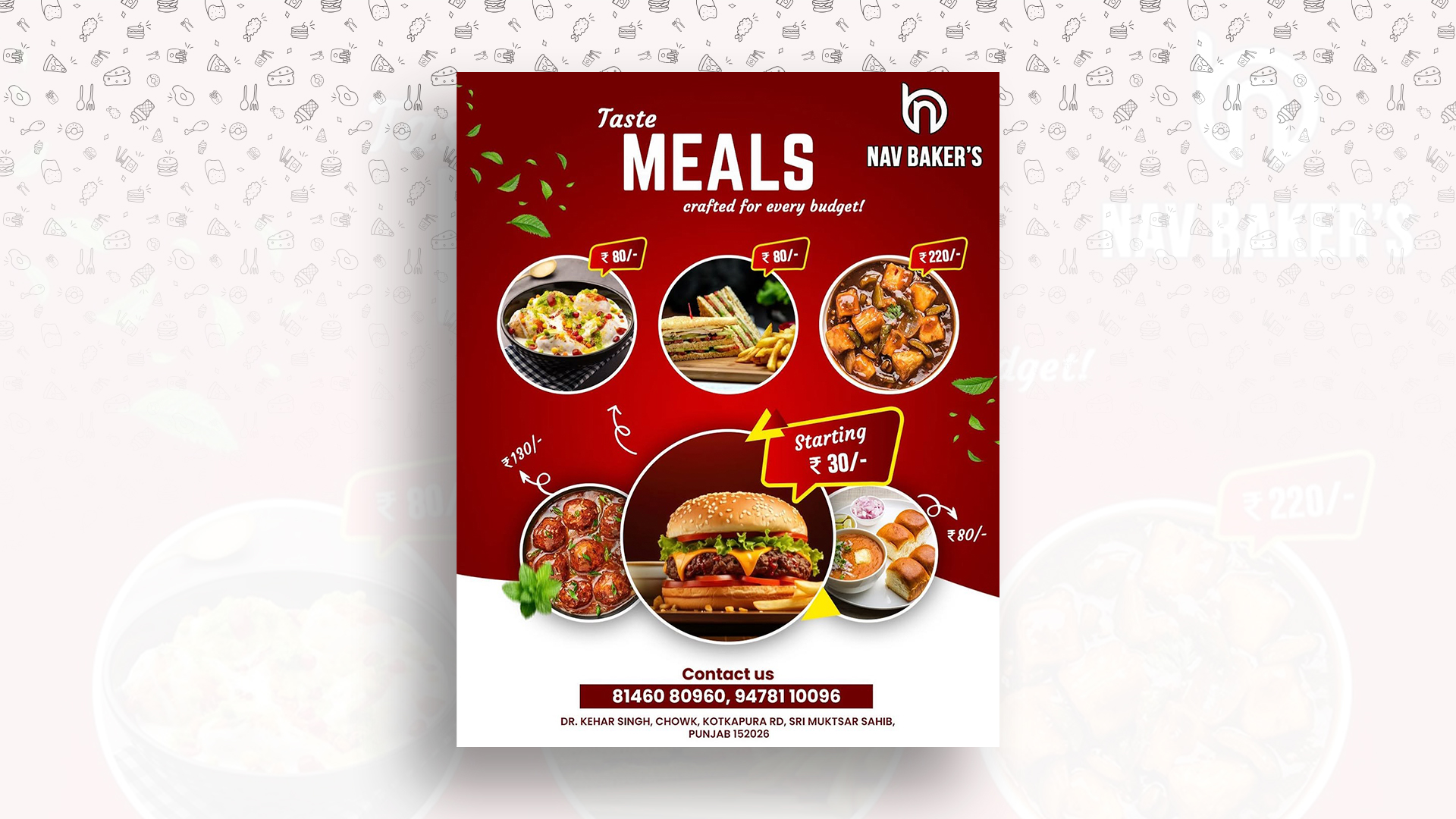 Restaurent Flyer Design