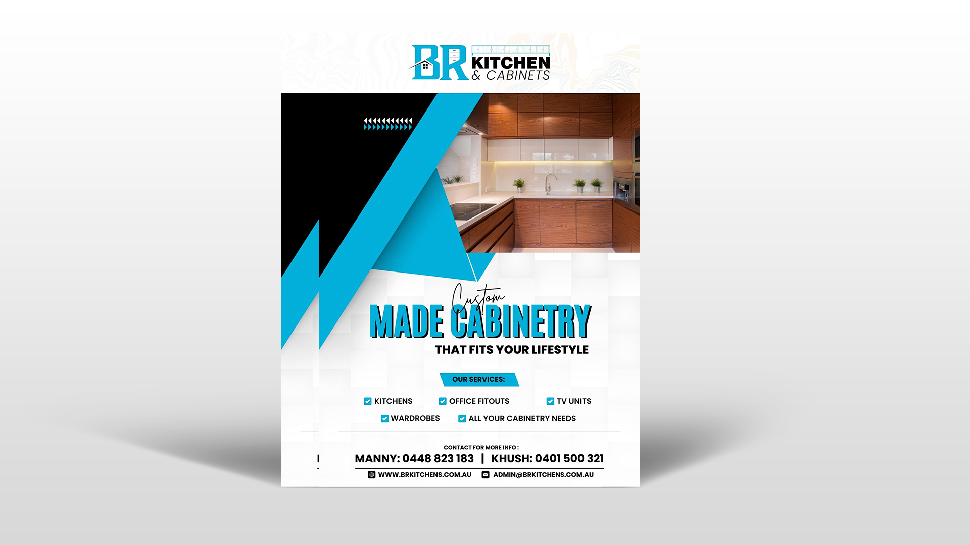 Cabinetry Marketing Flyer