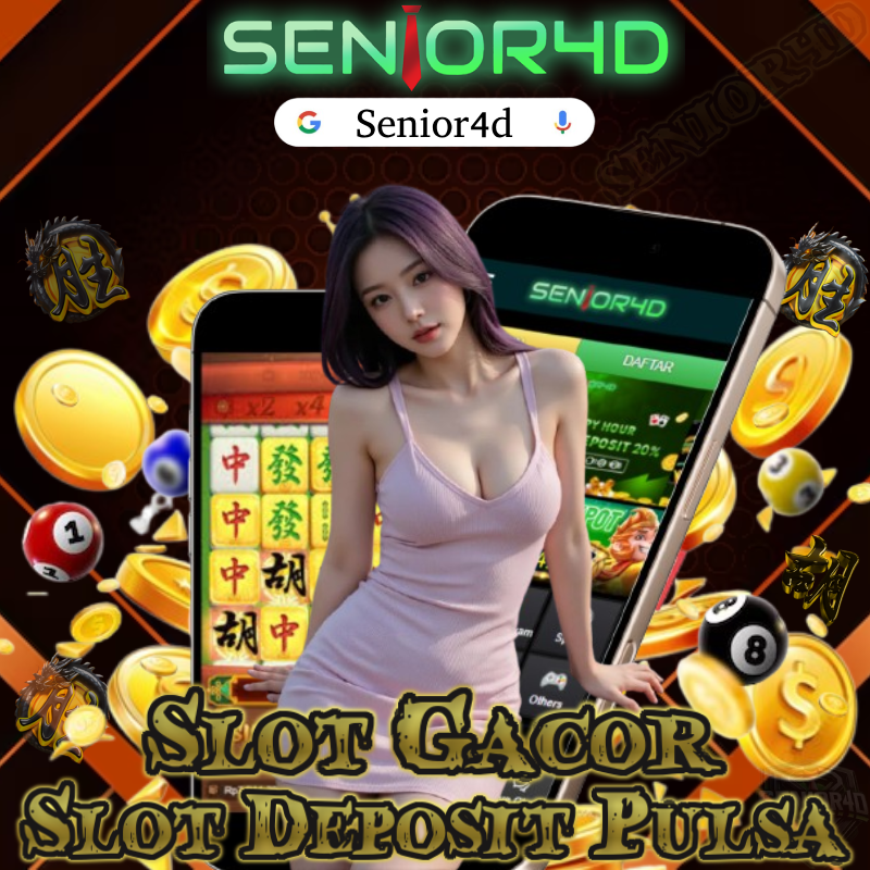 SENIOR4D: Situs Slot Deposit Via Pulsa Tanpa Potongan Terbaik 2025
