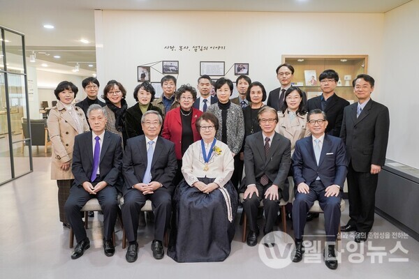 감리교신학대학교 백주년기념과 ‘김옥라 박사홀’ 개관 ©감리교신학대학교