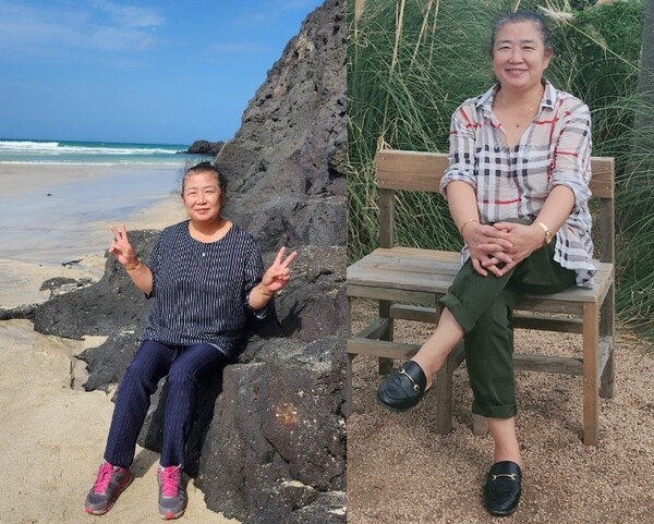 뇌사 장기기증으로 2명의 생명을 살린 故 김정애(53) 씨  ©한국장기조직기증원