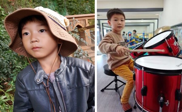 2명에게 심장과 간을 기증하고 하늘의 별이 된 故 장선일(6) 군  ©한국장기조직기증원