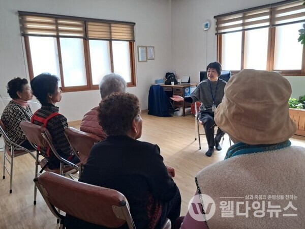 양주시 백석읍 마을회관 의향서 상담 ©각당복지재단