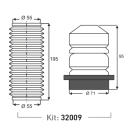 Kit de Suspensión Delantera para Fiat Doblo (10...) - Imagen 2