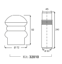 Kit de Suspensión Trasera para Fiat Doblo (10...) - Imagen 2