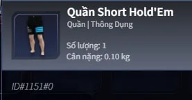 Quan Short