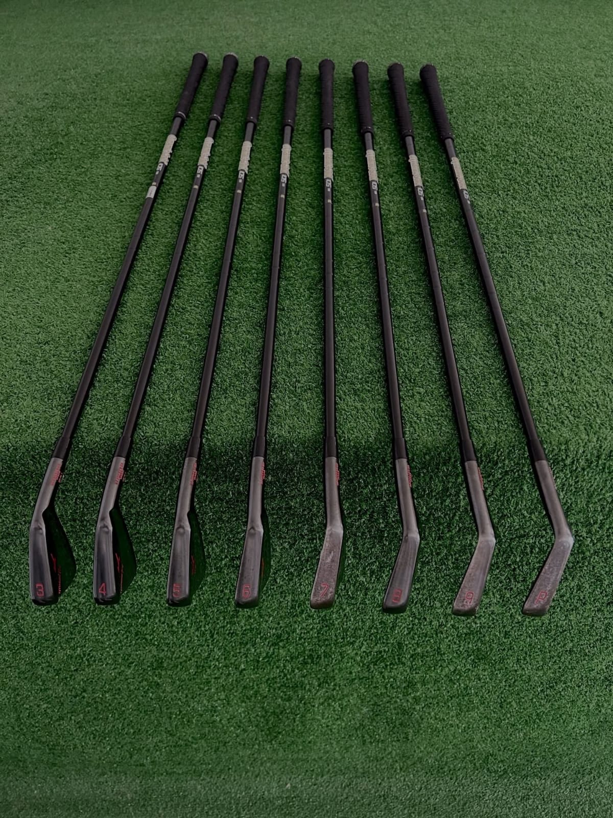Mizuno Pro 241 Forged Custom Black Vapor Iron Set 3-P — pre-owned golf club, photo 1 of 7