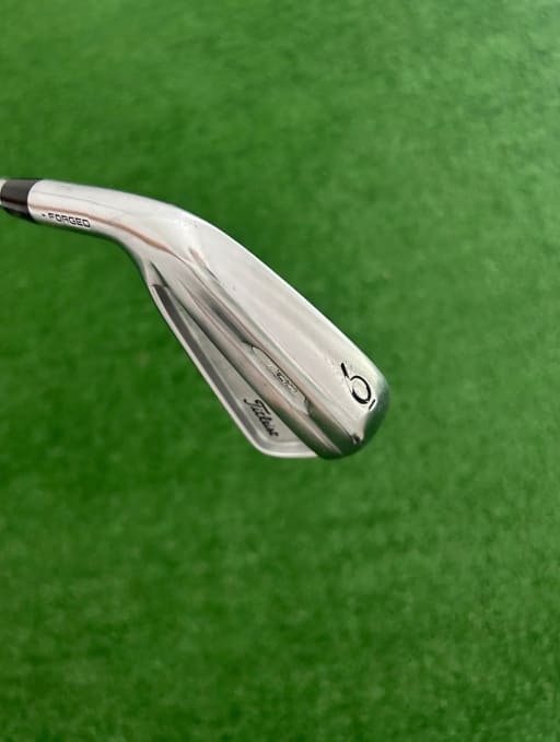 LH Titleist T100 ‘21 Forged 6 Iron / Stiff — pre-owned golf club
