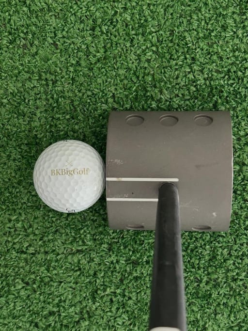 UGOLF COMPANY BY BOBBY SCHAEFFER 37" PUTTER W/ PUTTERGRAFT SHAFT — pre-owned golf club