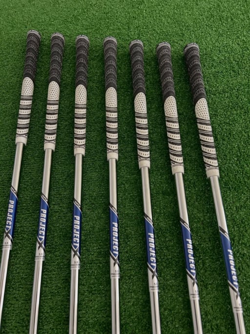 TaylorMade Rors Proto Limited Edition Forged Iron Set 4-P / Project X 5.5 Stiff — pre-owned golf club