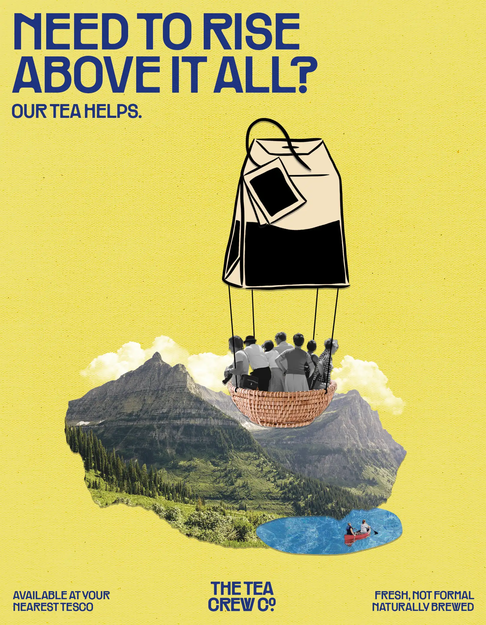 Werbe­kampagne Tea Crew Co.