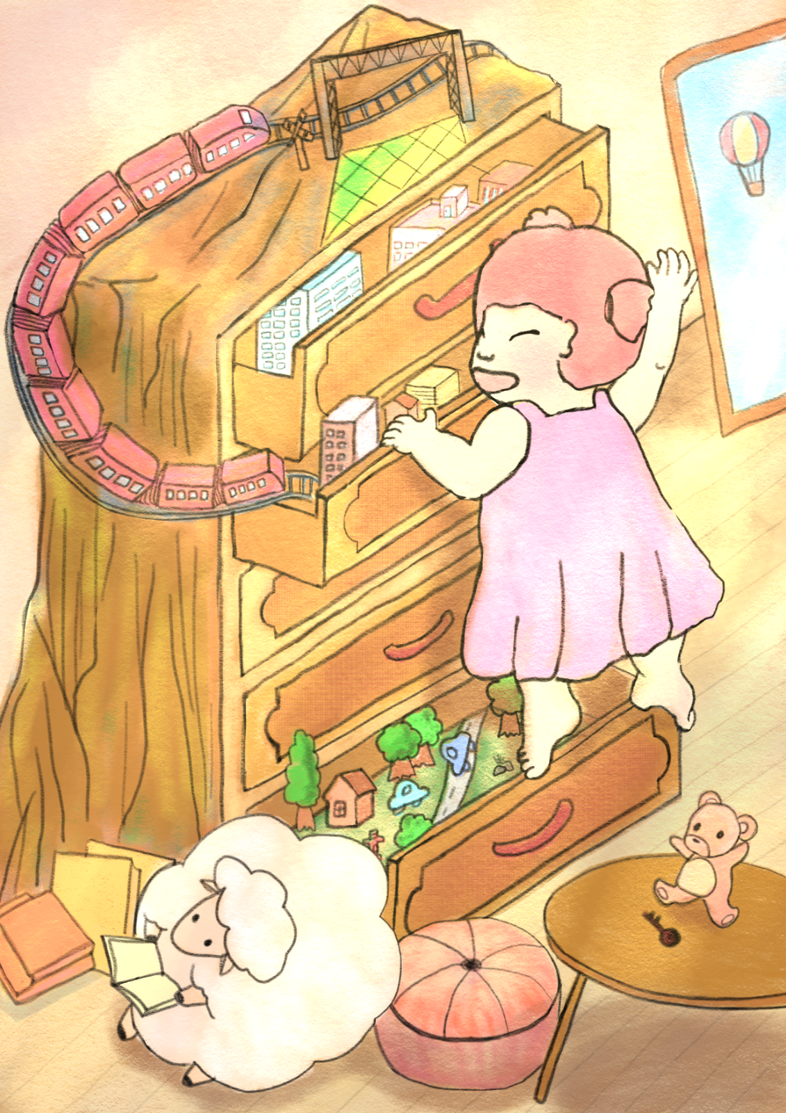 赫滋與羊 作品 3