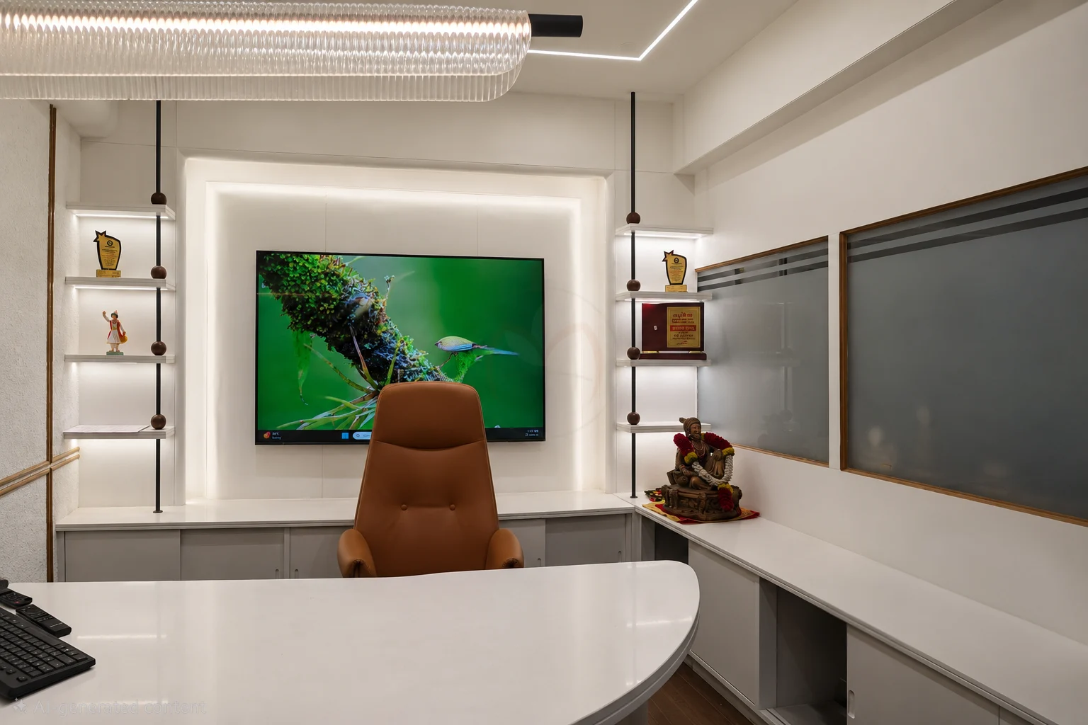Renovation after interior design at Corpoate office, Rahatani, PCMC