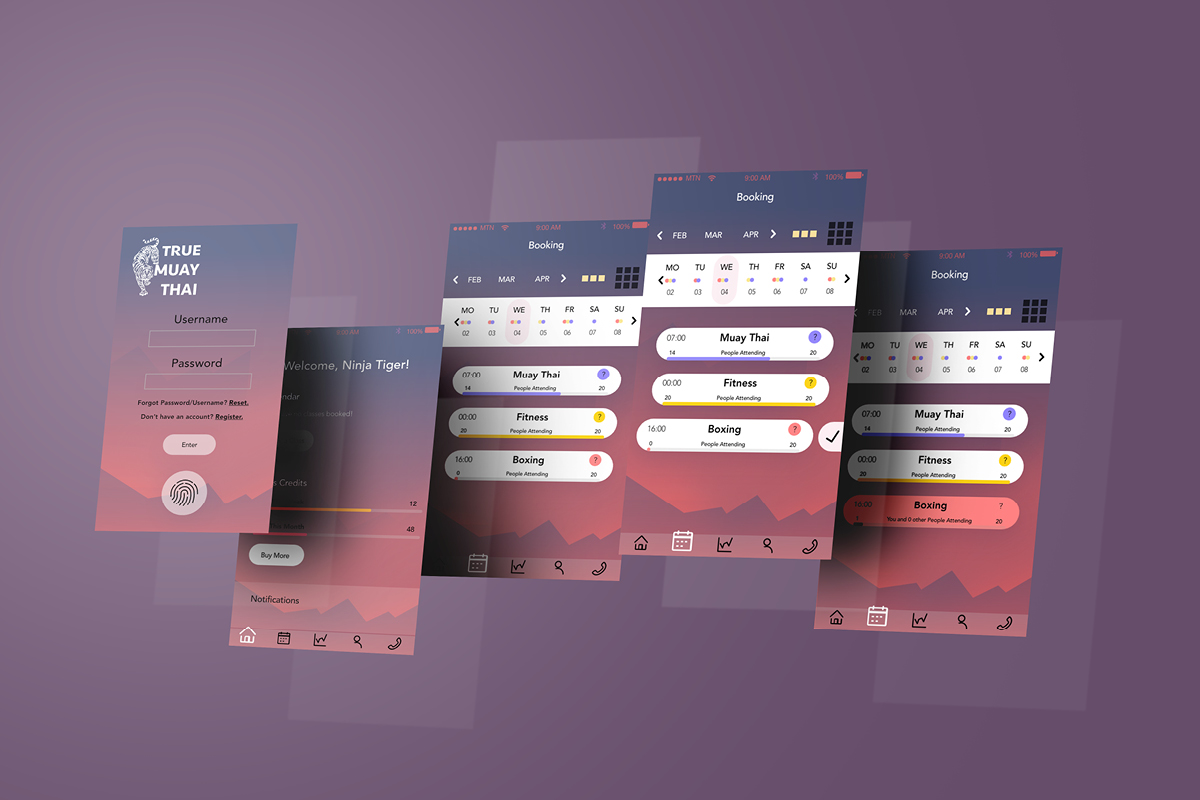 FITNESS & BOXING GYM APP