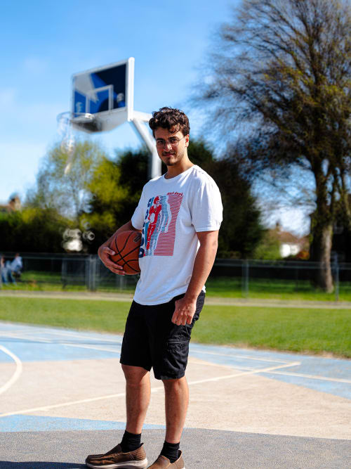 Some pictures of Max when we went out to shoot some hoops. Testing some different editing styles out.