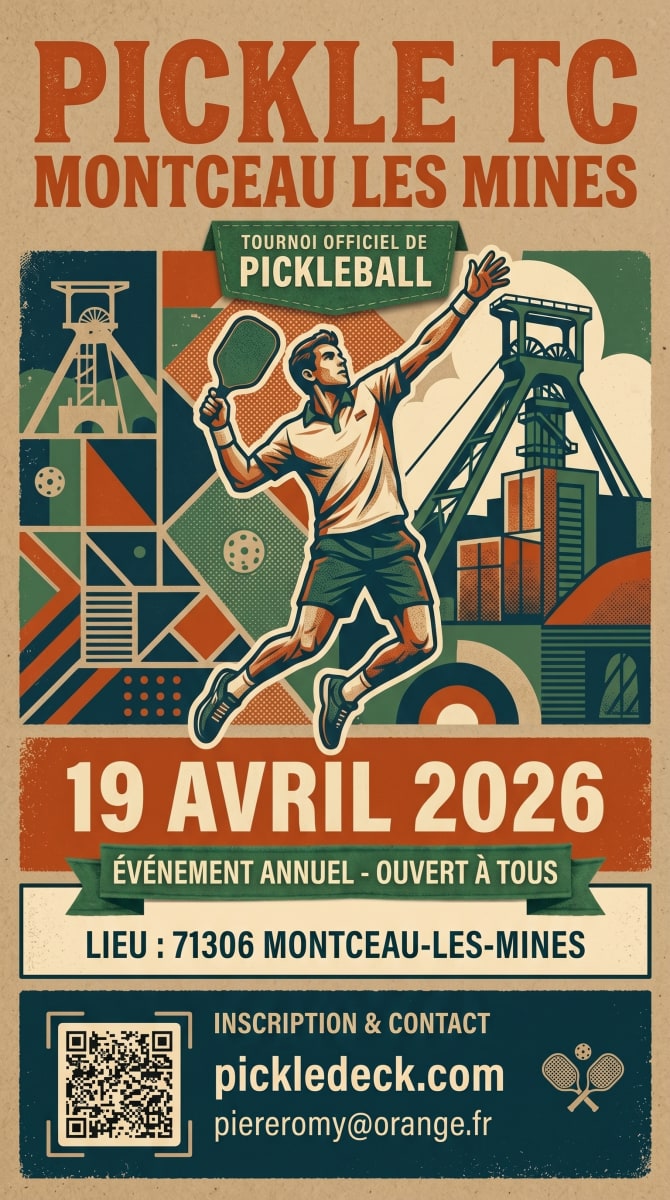 Affiche Pickle TC Montceau les Mines