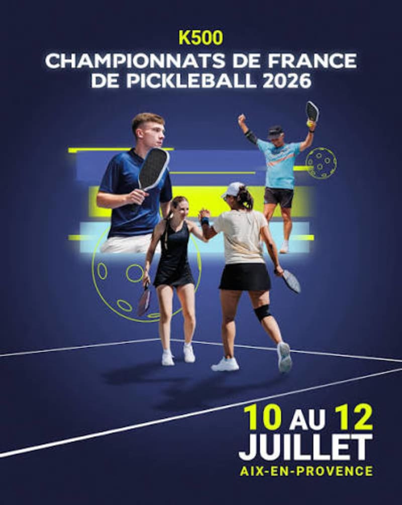 Affiche Championnats de France Pickleball 2026