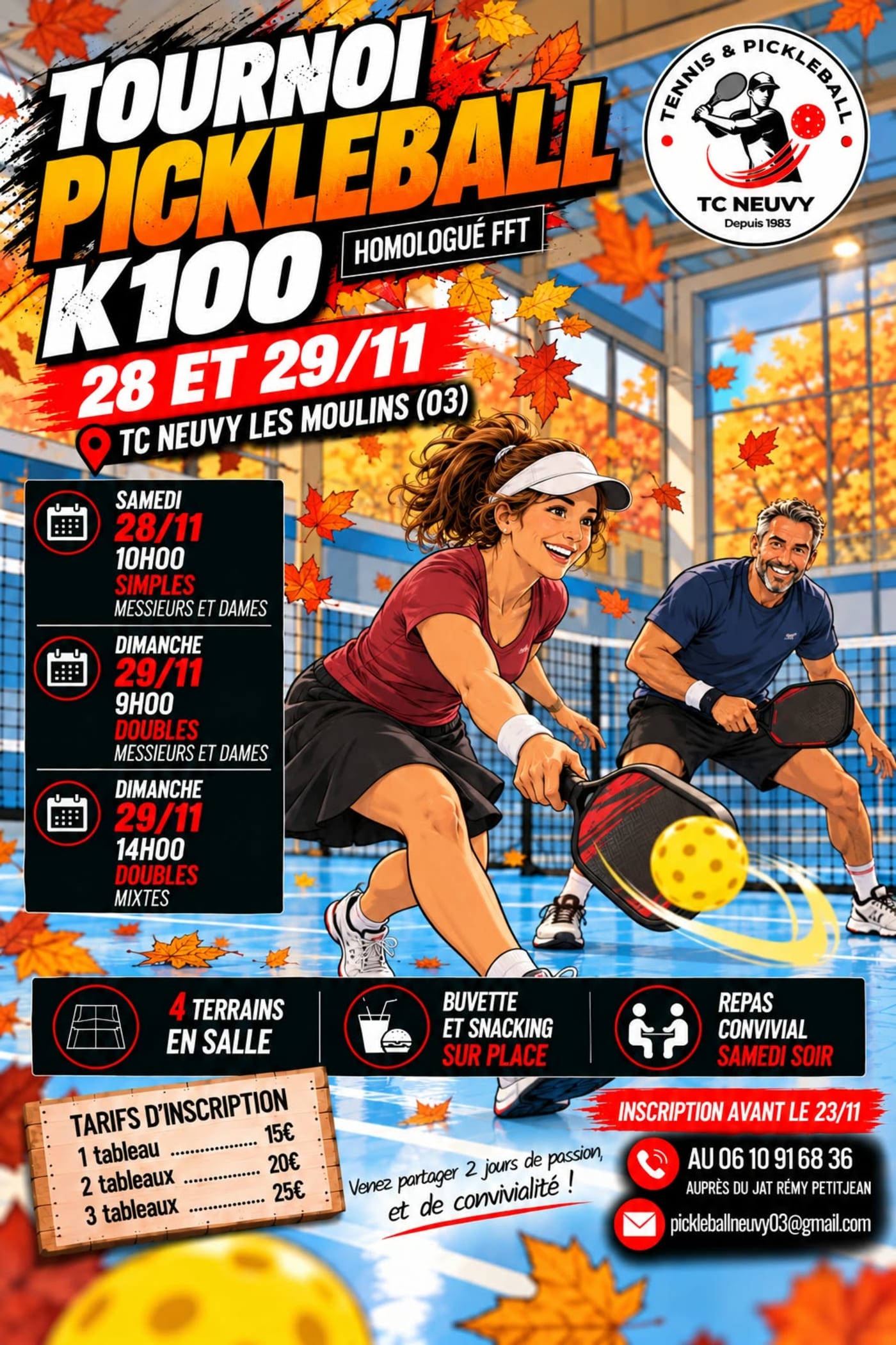Affiche K100 Neuvy 03