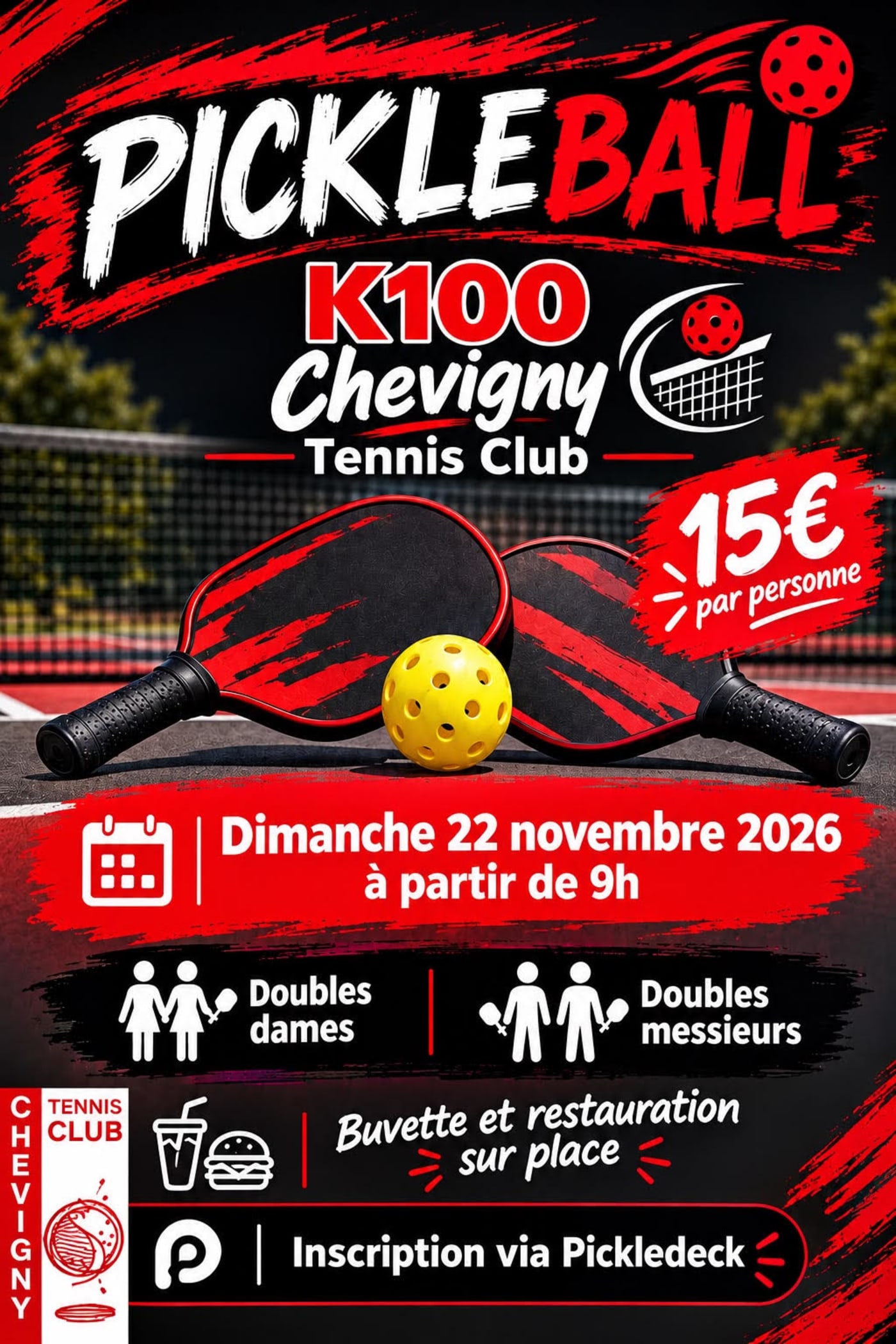 Affiche K100 Chevigny TC