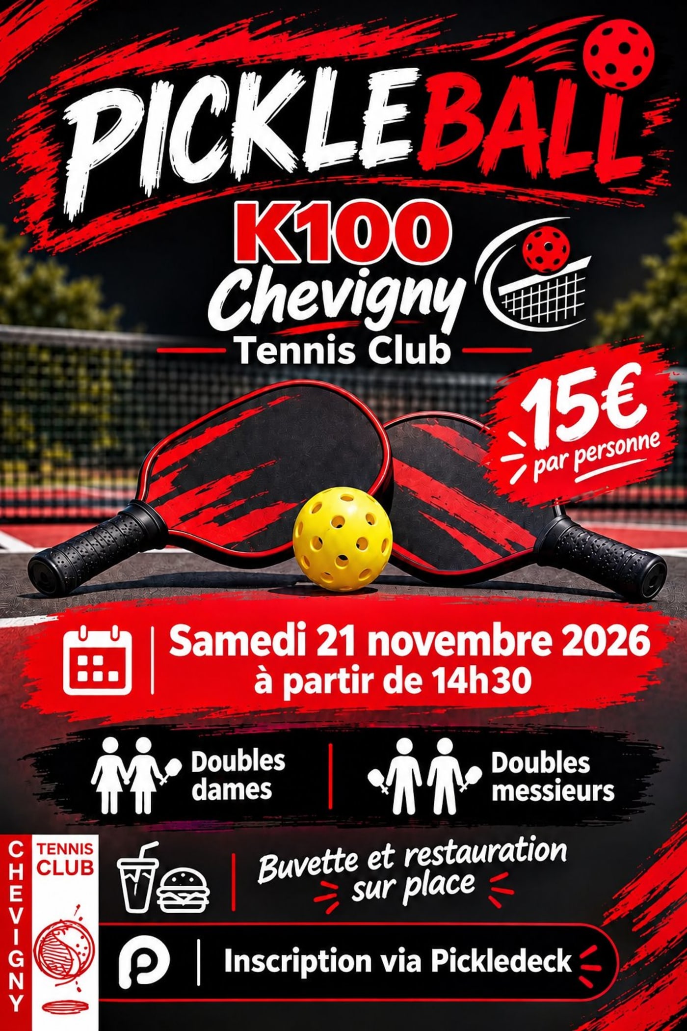 Affiche K100 Chevigny TC