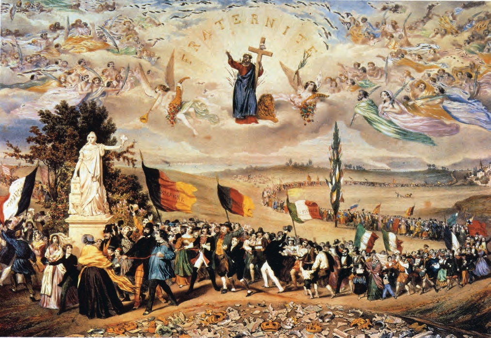 The Pact Between Nations by Frédéric Sorrieu