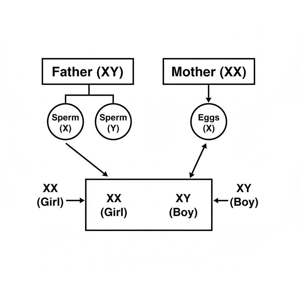 Sex Determination Flow Chart
