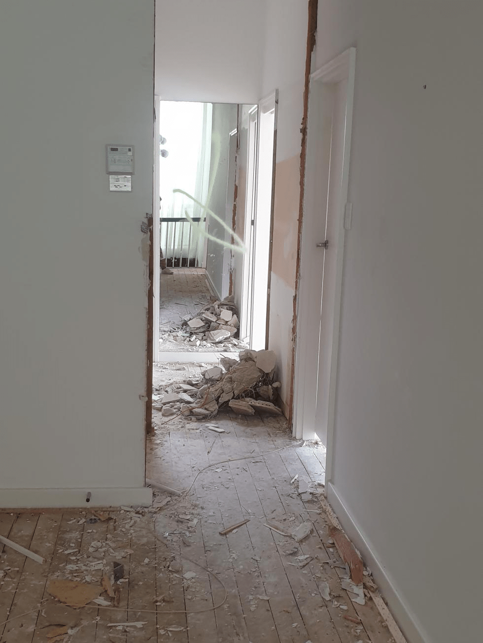 Bedroom under review during the design consultation