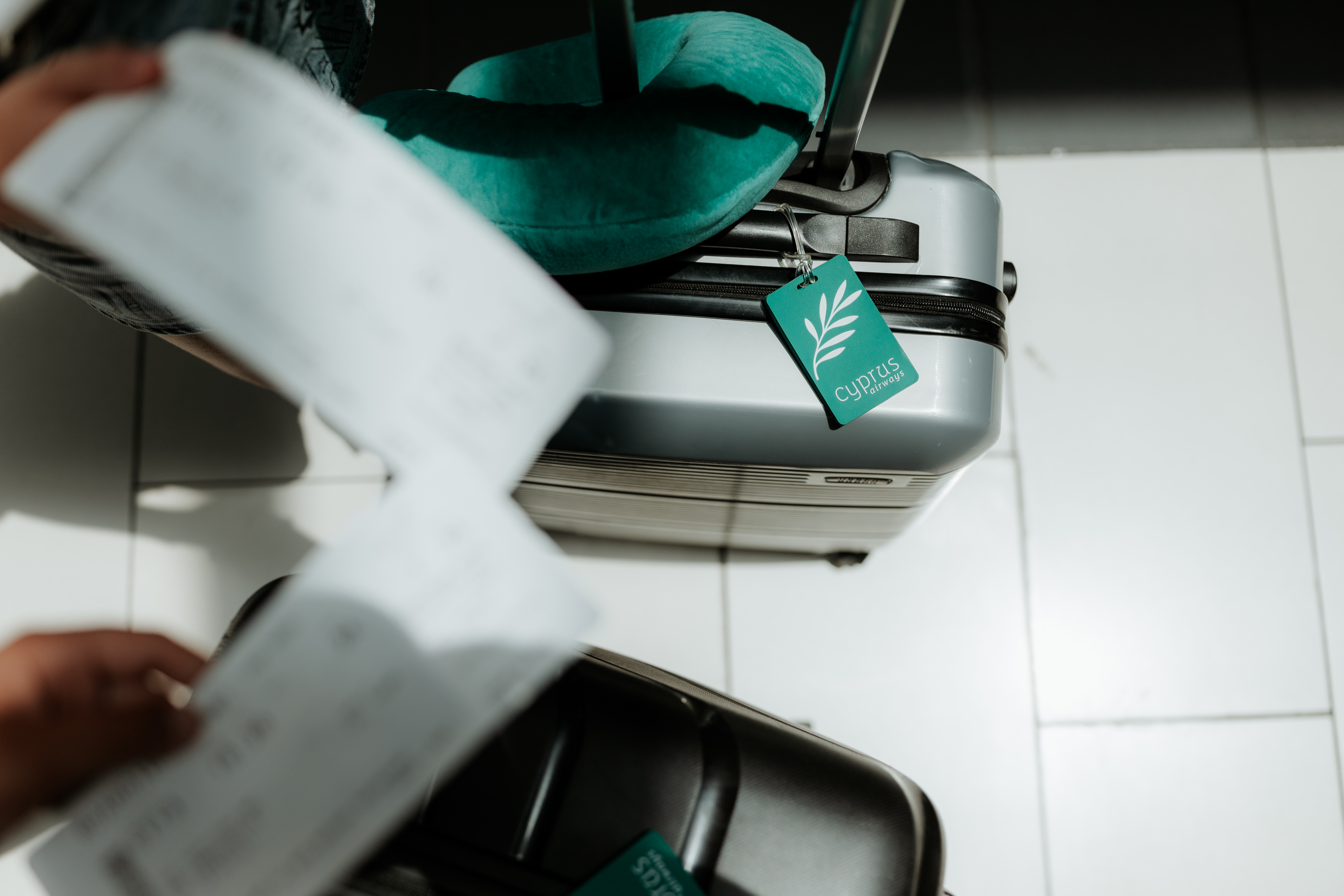 Cyprus Airways cabin seats