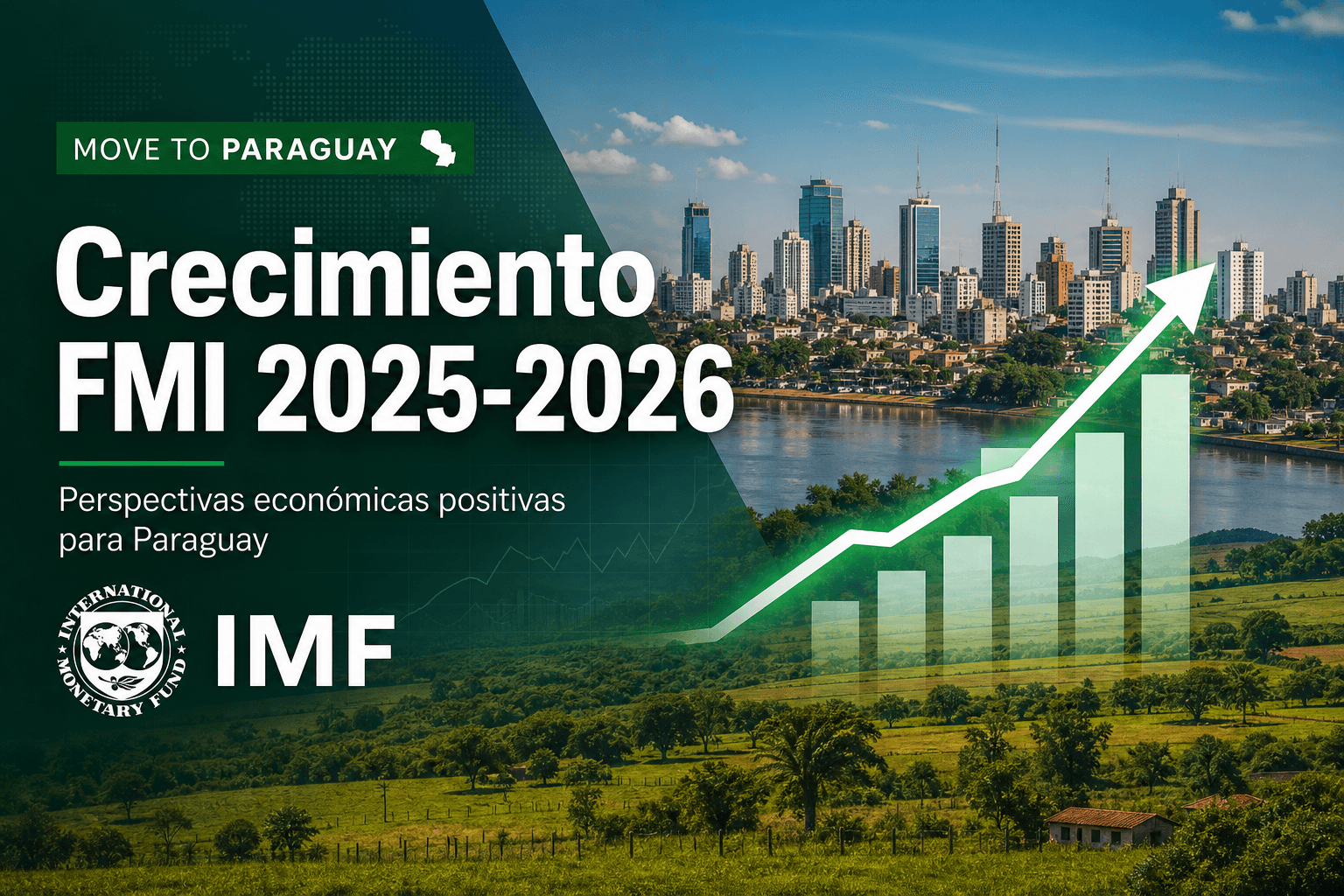 Crescimento econômico do Paraguai segundo o FMI 2025-2026