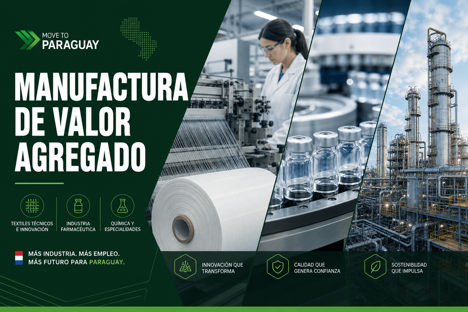High value manufacturing in Paraguay: beyond volume exports