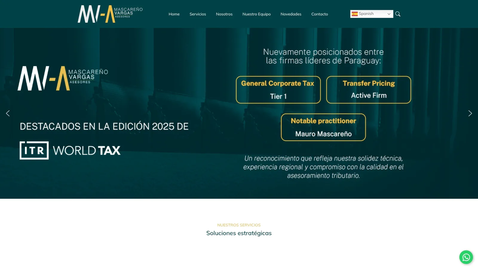 Mascareño Vargas asesores legales y fiscales Paraguay