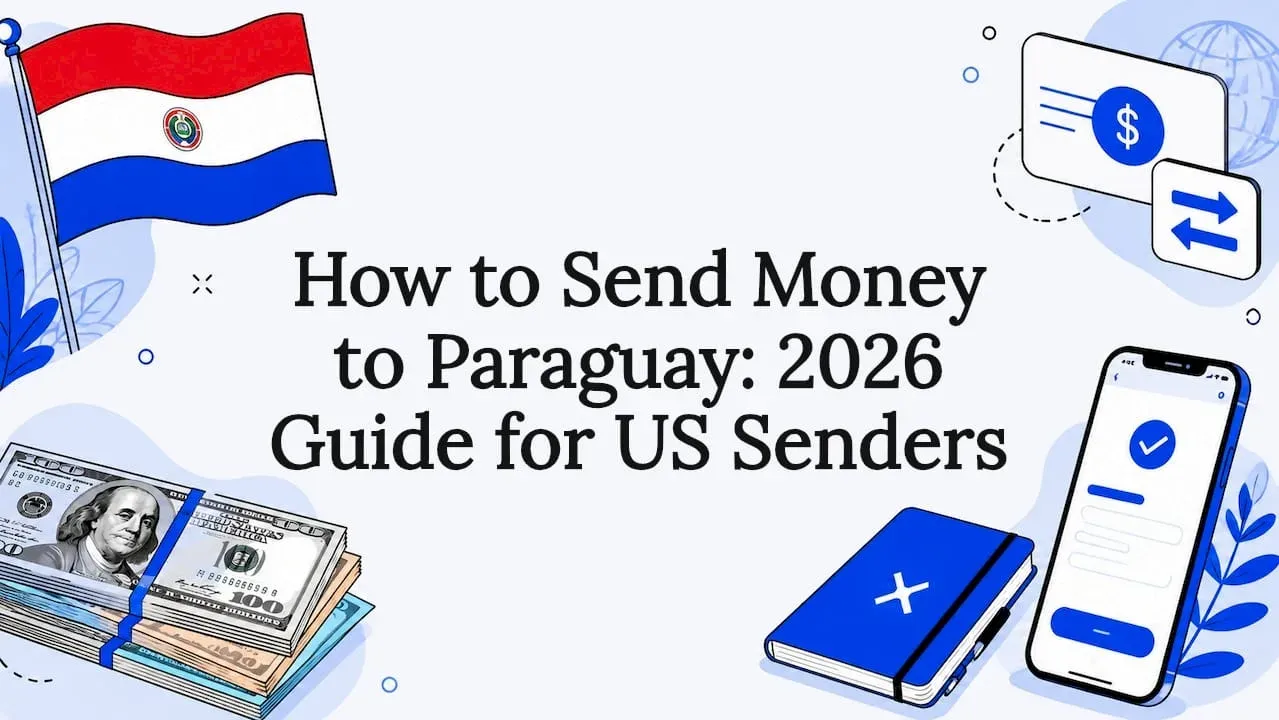 Como Enviar Dinheiro para o Paraguai: Guia 2026 para Remetentes dos EUA