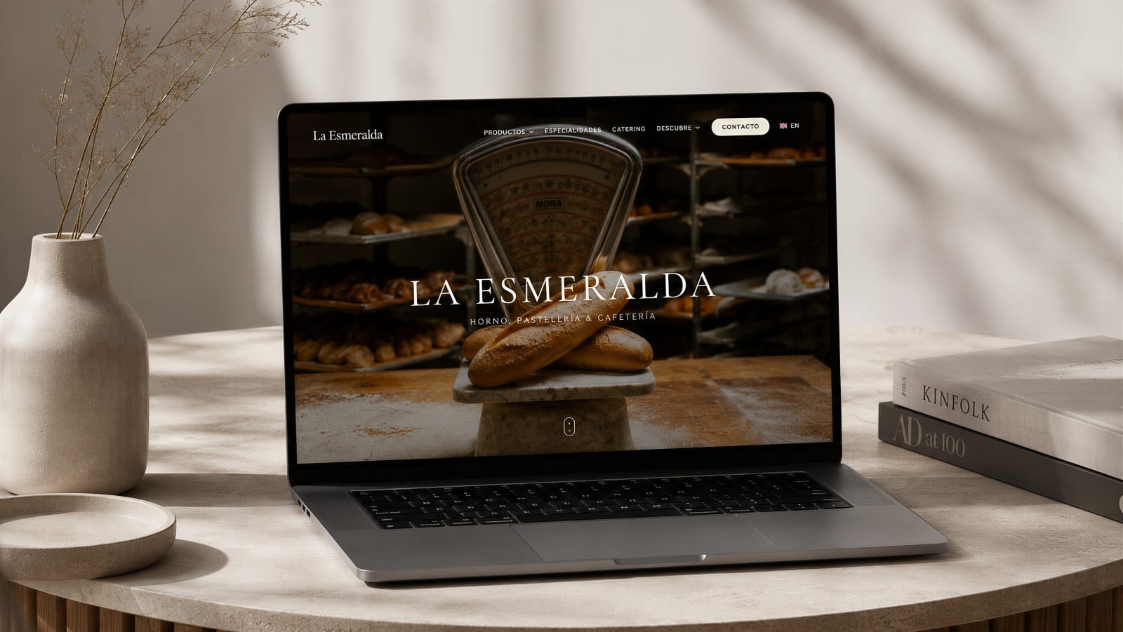 La Esmeralda — website en digitale presentatie