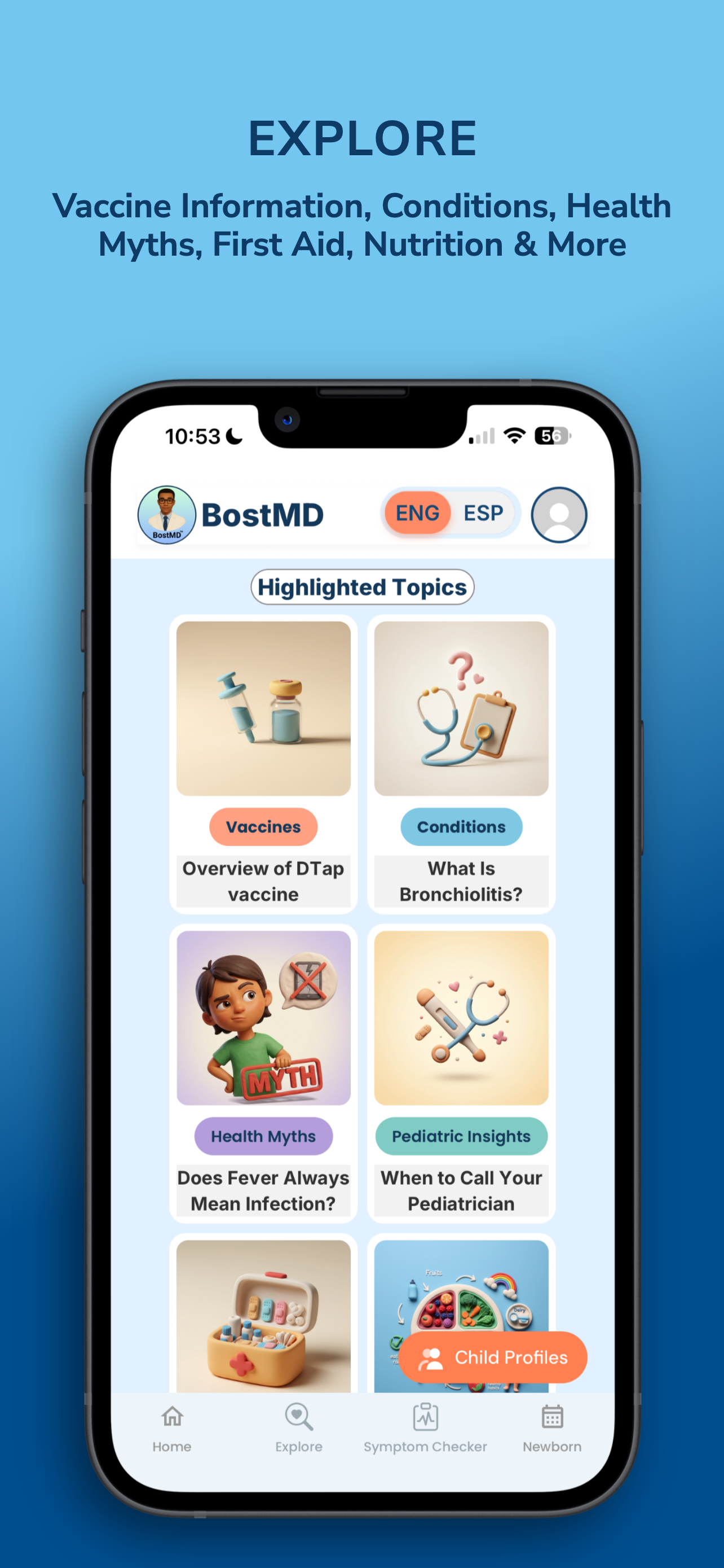 BostMD App Screenshot 2