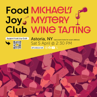 Food Joy Club Mystery Wine Tasting