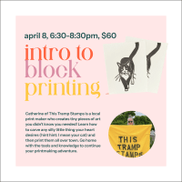 Intro to Block Printing with This Tramp Stamps